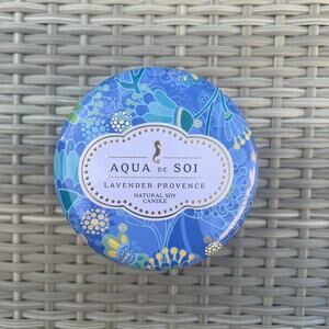 Aqua de Soi Lavender Provence Natural Soy Candle 6oz Single Wick